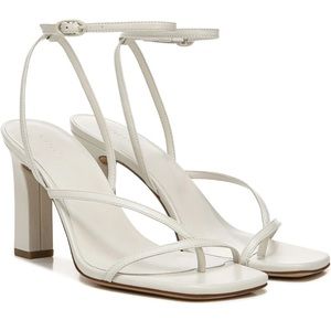 Vince white heels